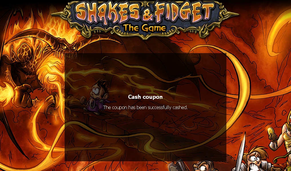 Shakes and fidget coupon code generator